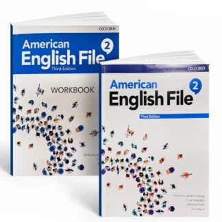 American English File 2 (3rd Edition): Учебник + Рабочая Тетрадь + CD/DVD и/или QR код доступа