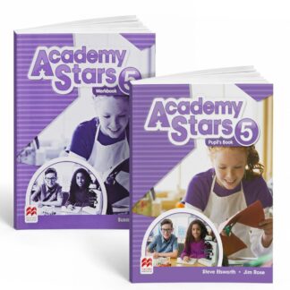 Academy Stars 5: Учебник + Рабочая Тетрадь + CD/DVD и/или QR код доступа