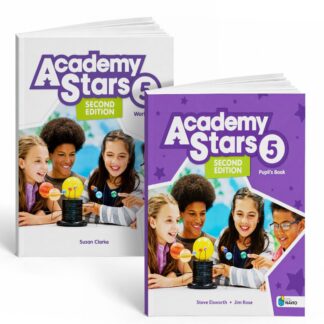 Academy Stars 5 (2nd Edition): Учебник + Рабочая Тетрадь + CD/DVD и/или QR код доступа