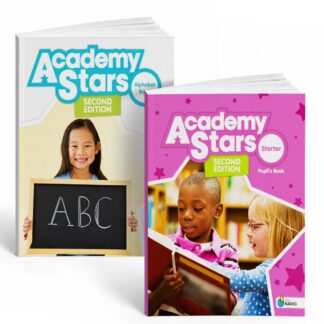 Academy Stars Starter (2nd Edition): Учебник + Рабочая Тетрадь + CD/DVD и/или QR код доступа