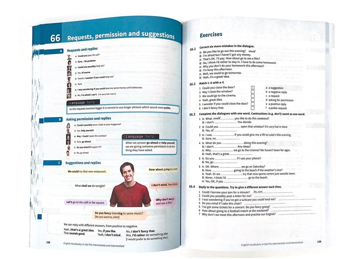 English Vocabulary in Use Pre-Intermediate & Intermediate A5 (4th Edition): Учебник + CD/DVD и/или QR код доступа — изображение 3