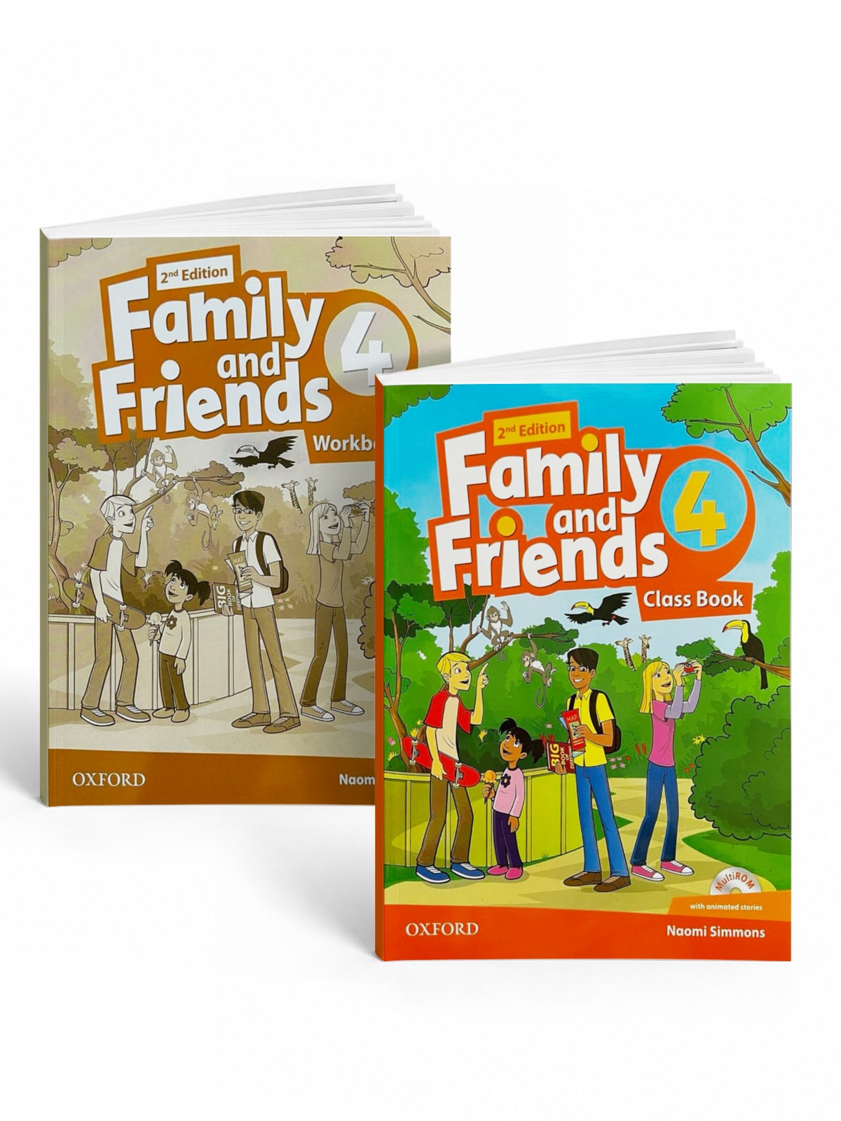 Family and Friends 4 (2nd Edition) + Grammar Friends 4: Учебник + Рабочая Тетрадь + Грамматика + CD/DVD и/или QR код доступа — изображение 3
