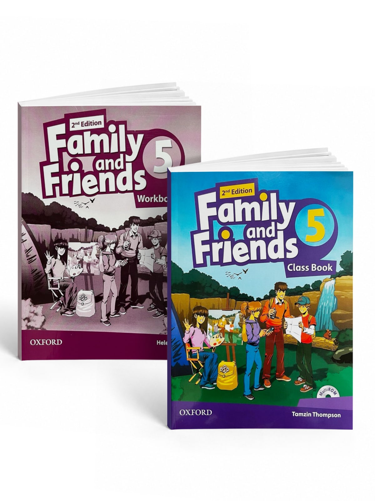 Family and Friends 5 (2nd Edition) + Grammar Friends 5: Учебник + Рабочая Тетрадь + Грамматика + CD/DVD и/или QR код доступа — изображение 2