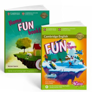 Cambridge English Fun for Flyers: Учебник + Рабочая Тетрадь + CD/DVD и/или QR код доступа