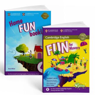 Cambridge English Fun for Movers: Учебник + Рабочая Тетрадь + CD/DVD и/или QR код доступа