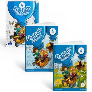 Fly High 4 + Fun Grammar 4: Учебник + Рабочая Тетрадь + Грамматика + CD/DVD и/или QR код доступа