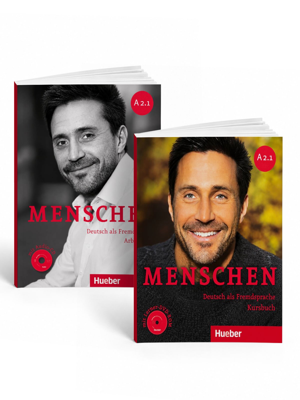 Menschen A2.1: Учебник + Рабочая Тетрадь + CD/DVD и/или QR код доступа