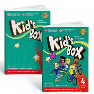 Kid's Box 4 (2nd Edition): Учебник + Рабочая Тетрадь + CD/DVD и/или QR код доступа