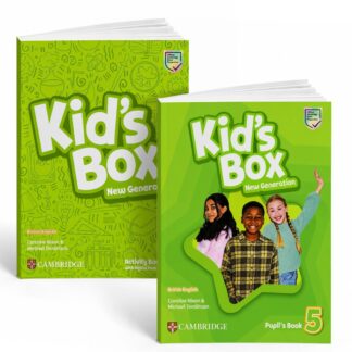 Kid's Box New Generation 5: Учебник + Рабочая Тетрадь + CD/DVD и/или QR код доступа