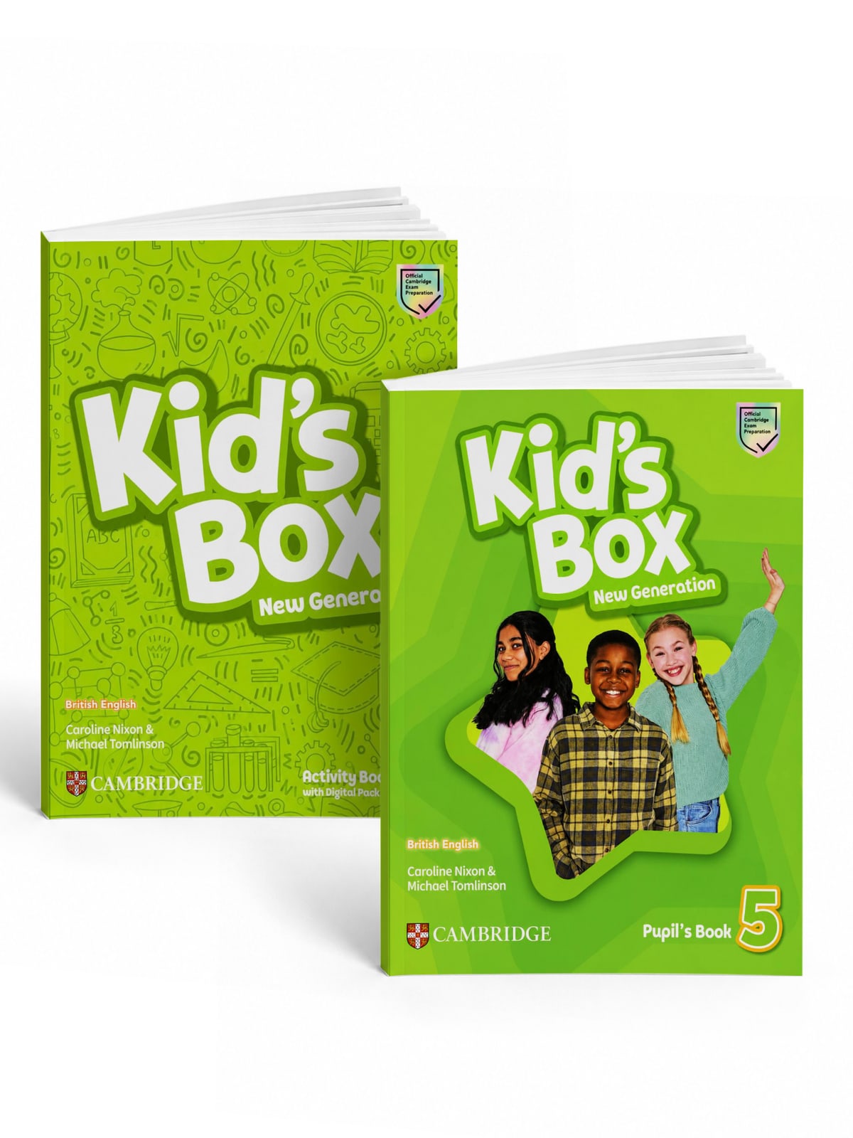 Kid's Box New Generation 5: Учебник + Рабочая Тетрадь + CD/DVD и/или QR код доступа