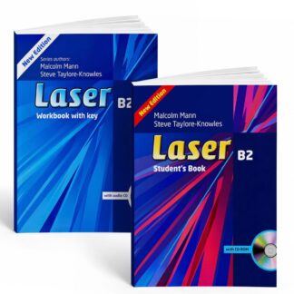 Laser B2 New Edition: Учебник + Рабочая Тетрадь + QR код доступа