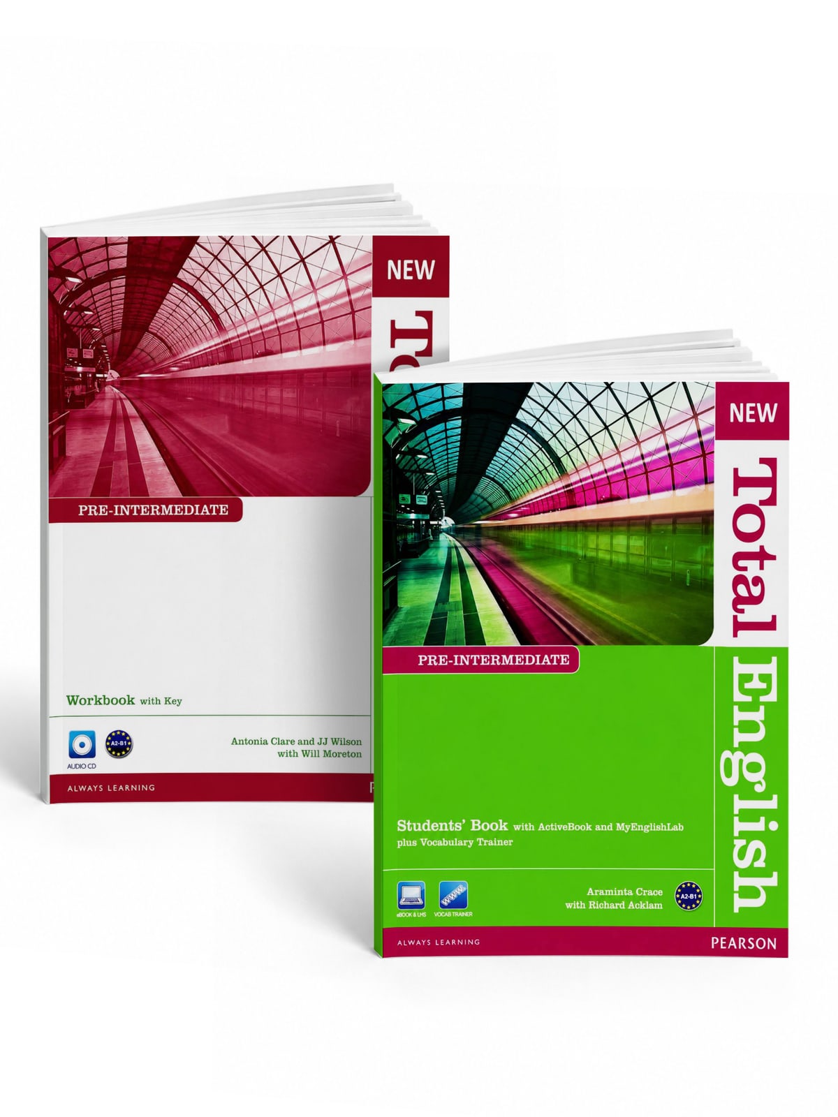New Total English Pre-Intermediate: Учебник + Рабочая Тетрадь + CD/DVD и/или QR код доступа — изображение 2