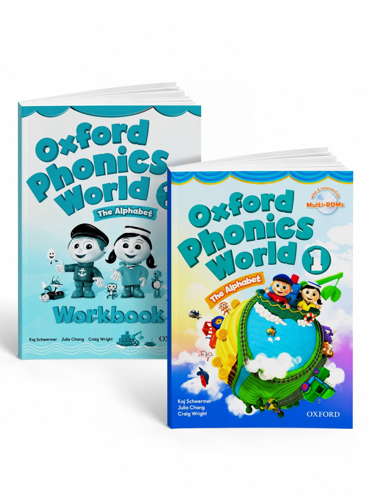 Oxford Phonics World 1: Учебник + Рабочая Тетрадь + CD/DVD и/или QR код доступа