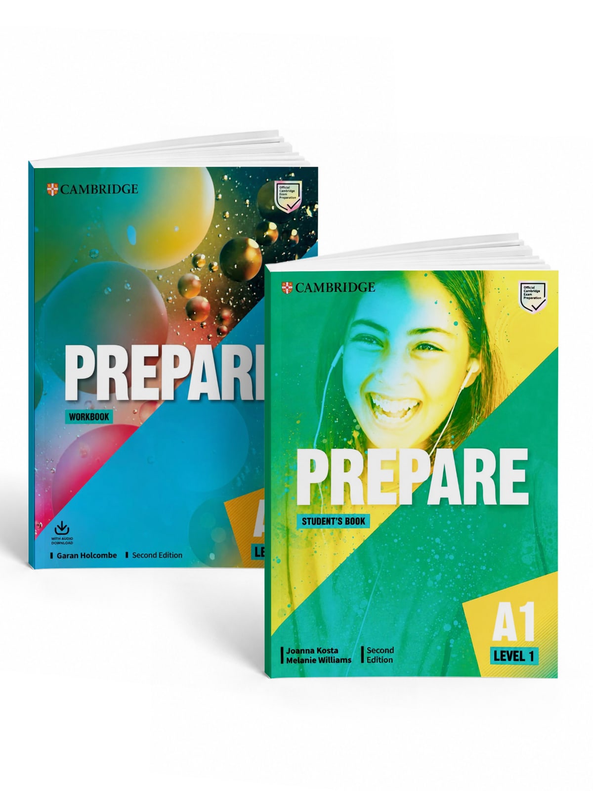 Prepare A1 Level 1 (2nd Edition): Учебник + Рабочая Тетрадь + CD/DVD и/или QR код доступа