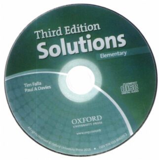 Solutions Elementary (3rd Edition): Учебник + Рабочая Тетрадь + CD/DVD и/или QR код доступа